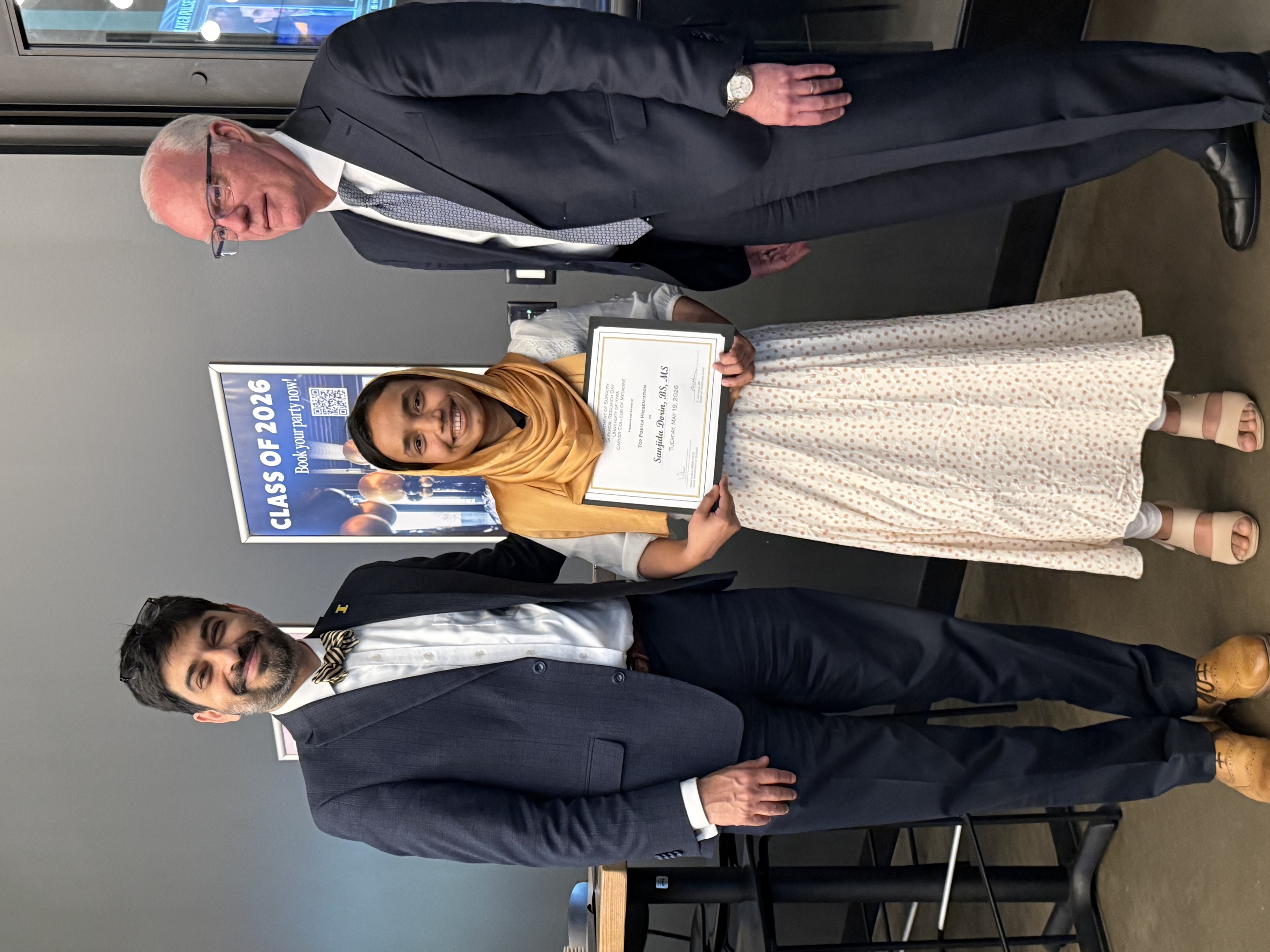 Sanjida Dorin, BS, MS – Graduate Research Assistant, Kenny Lab - Winner Poster Presentations - Surgical Research Day 2026