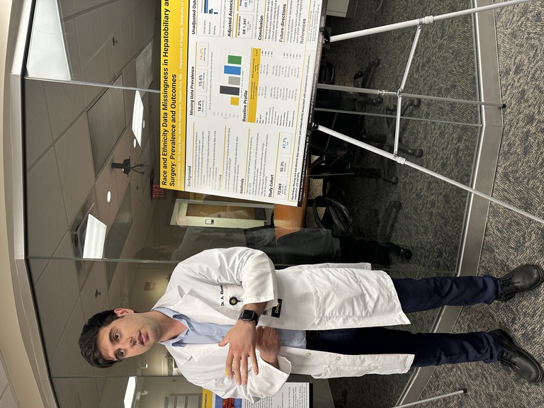 Amir Ebadinejad, MD - general Surgery Resident, PGY-1 - Poster Session, Surgical Research Day 2026