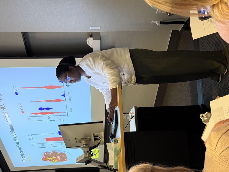 Dhanisha Sulekha Suresh, Phd - PostDoc Researcher, Dudeja Lab - Surgical Research Day Basic Science Presentation 