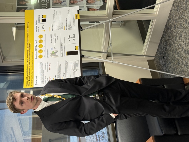 Jacoby Bryce, MD - General Surgery Resident, PGY-1 - Poster Session, Surgical Research Day 2026