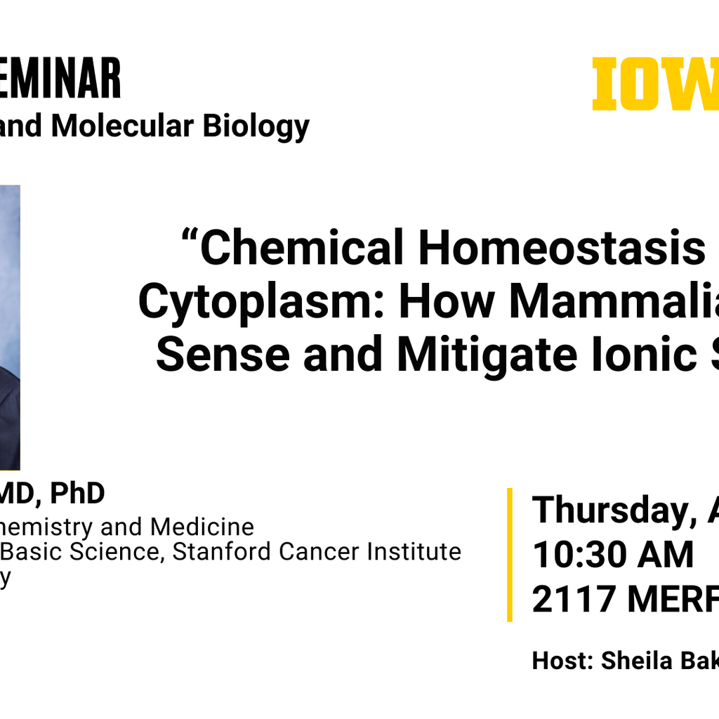 Biochemistry and Molecular Biology Seminar: Dr. Rajat Rohatgi promotional image
