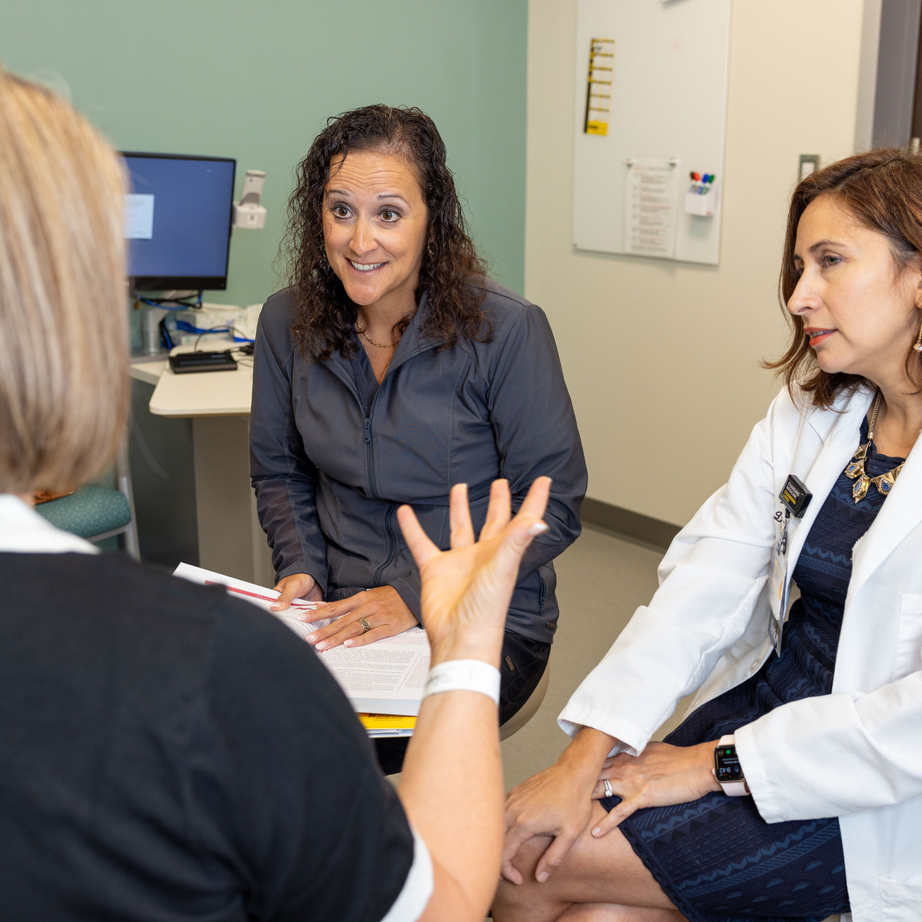 Dr. Lizarraga helps a patient navigate cancer 