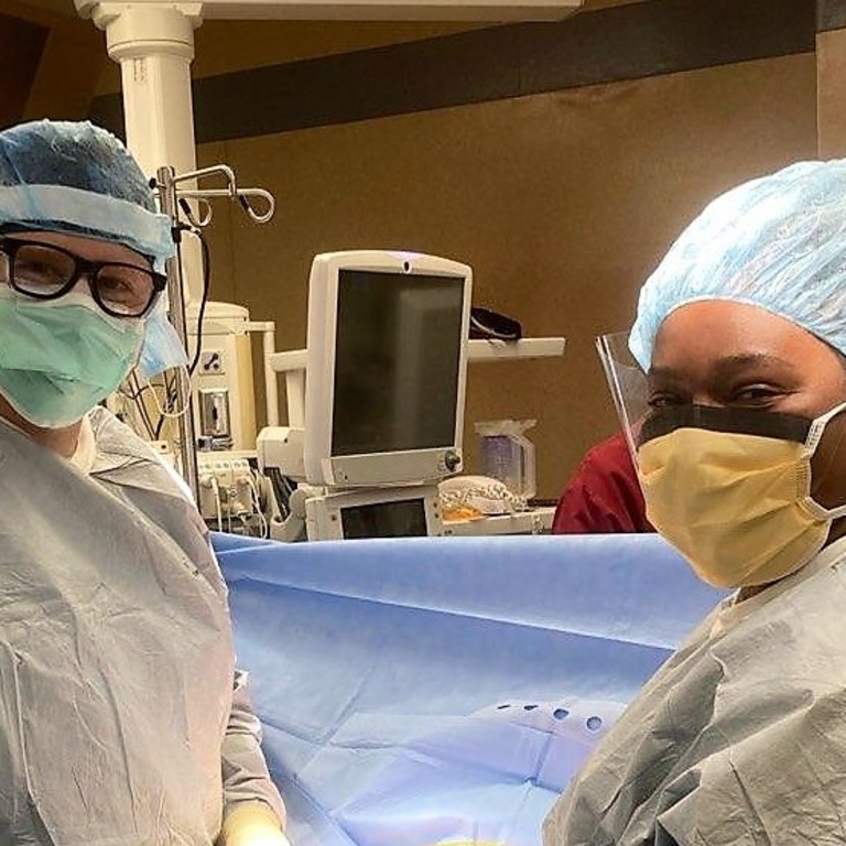 Dr. Dixon and Dr. Maduakolam
