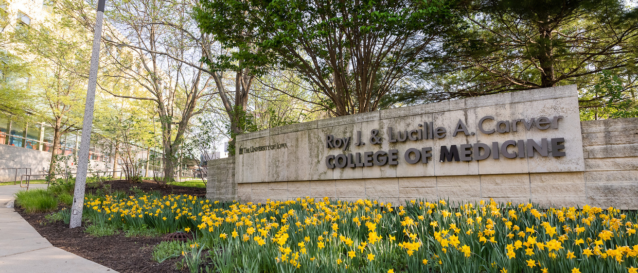 CCOM sign in the spring